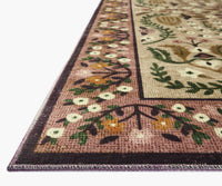 Tracy & Co Canopy Edie Printed Rug - Aubergine