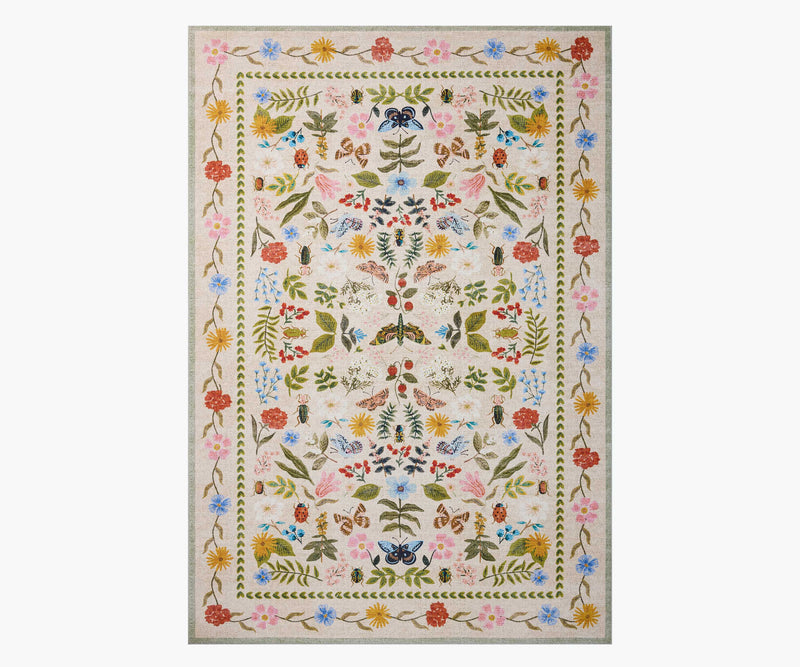Tracy & Co Canopy Curio Printed Rug - Cream