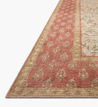 Tracy & Co Edinburgh Aster Power Loomed Rug - Ivory & Spice