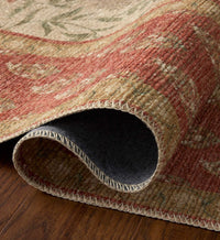 Tracy & Co Edinburgh Aster Power Loomed Rug - Ivory & Spice