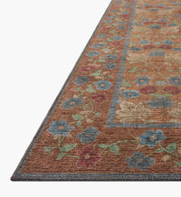 Tracy & Co Edinburgh Maple Power Loomed Rug - Cinnamon