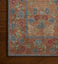 Tracy & Co Edinburgh Maple Power Loomed Rug - Cinnamon