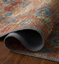 Tracy & Co Edinburgh Maple Power Loomed Rug - Cinnamon