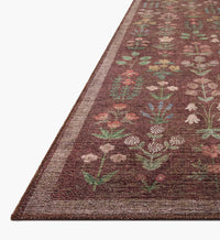 Tracy & Co Edinburgh Campbell Power Loomed Rug - Merlot
