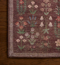 Tracy & Co Edinburgh Campbell Power Loomed Rug - Merlot