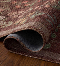 Tracy & Co Edinburgh Campbell Power Loomed Rug - Merlot