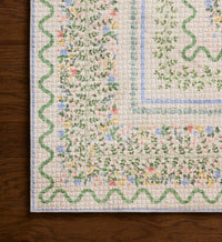 Tracy & Co Orchard Wildwood Vines Washable Rug - Ivory