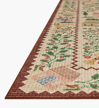 Tracy & Co Orchard Country Farm Washable Rug - Ivory