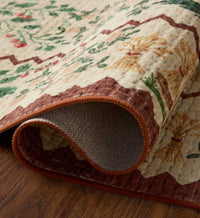 Tracy & Co Orchard Country Farm Washable Rug - Ivory