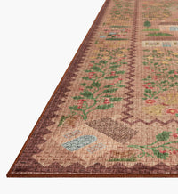 Tracy & Co Orchard Country Farm Washable Rug - Mauve