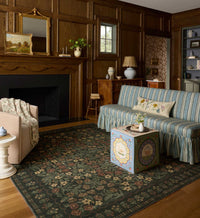 Tracy & Co Orchard Charlotte Washable Rug - Forest
