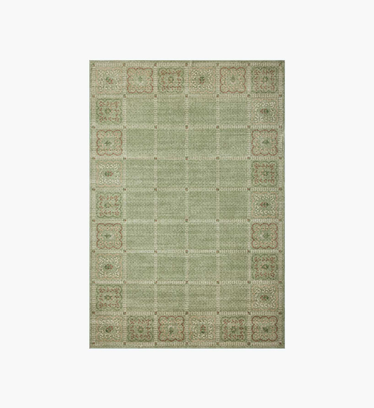 Tracy & Co Orchard Lottie Washable Rug - Green