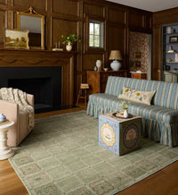 Tracy & Co Orchard Lottie Washable Rug - Green