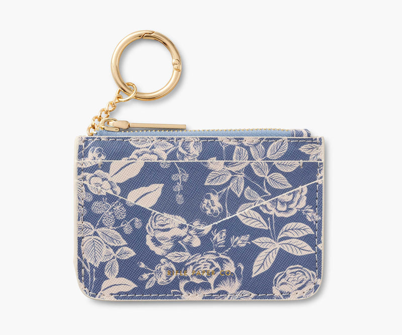 Tracy & Co Key Ring Card Case - English Rose