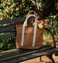 Tracy & Co Canvas Carry All - Ditsy Dahlia