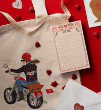 Tracy & Co Canvas Tote Bag - Write or Die