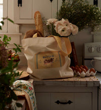 Tracy & Co East West Canvas Tote Bag - Butter
