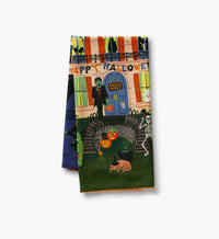 Tracy & Co Tea Towel - Haunted House