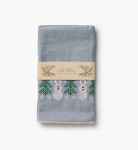Tracy & Co Holiday Tea Towel - Snowman