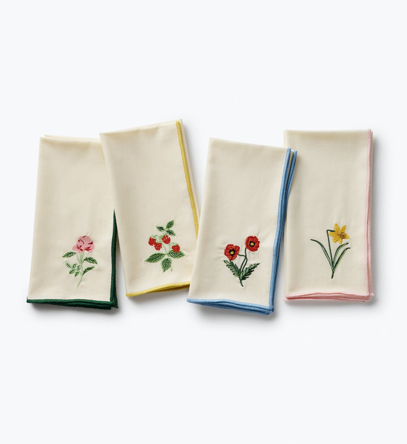 Tracy & Co Cotton Napkin Set - Garden Study
