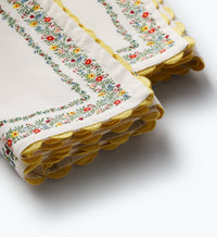Tracy & Co Cotton Napkin Set - Rosette