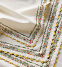 Tracy & Co Cotton Napkin Set - Rosette