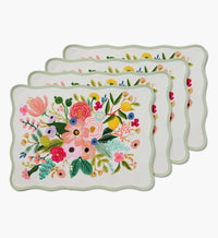 Tracy & Co Cotton Placemat Set - Garden Party