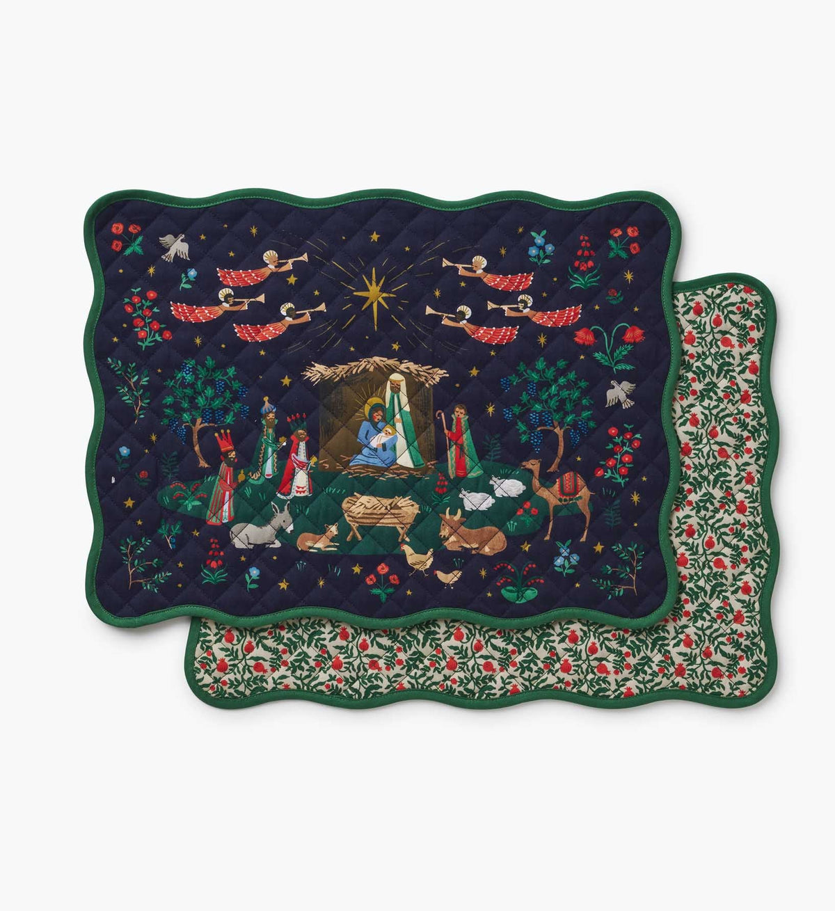 Tracy & Co Cotton Placemat Set - Nativity