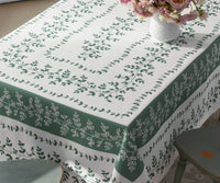 Tracy & Co Cotton Tablecloth - Climbing Vines