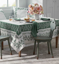 Tracy & Co Cotton Tablecloth - Climbing Vines