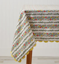 Tracy & Co Cotton Tablecloth - Rosette