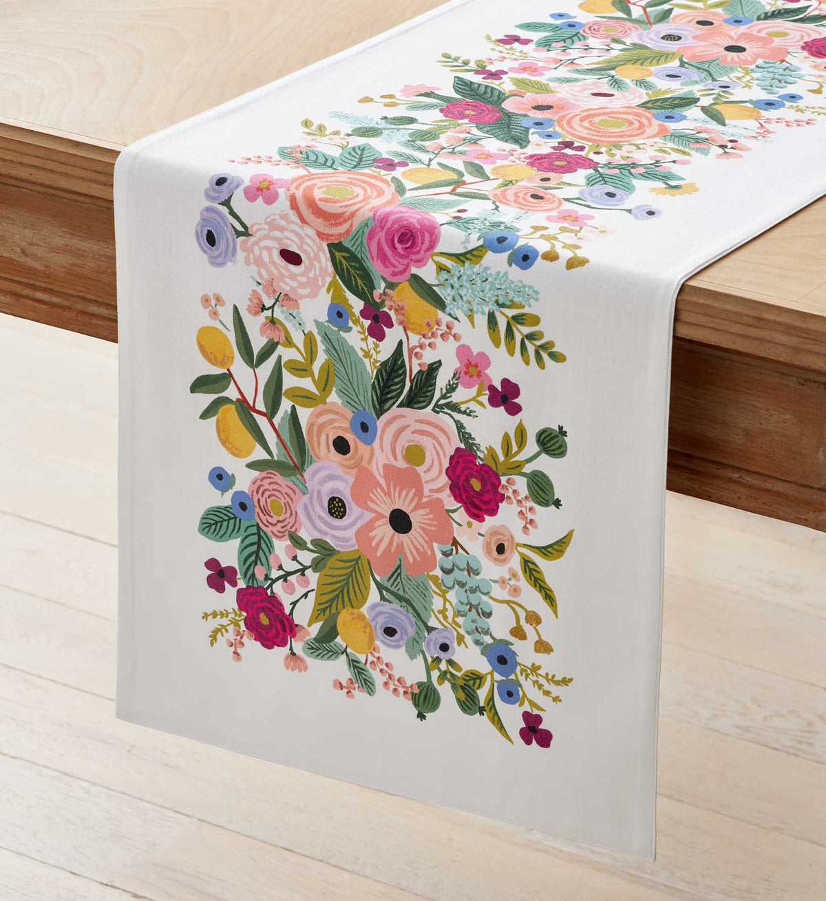 Tracy & Co Cotton Table Runner - Garden Party