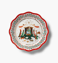 Tracy & Co Porcelain Dinner Plate Set - Nativity
