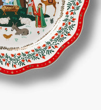 Tracy & Co Porcelain Dinner Plate Set - Nativity
