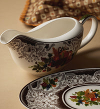 Tracy & Co Porcelain Gravy Boat - Harvest
