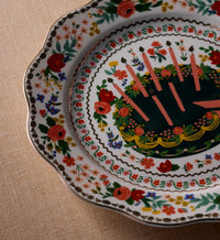 Tracy & Co Celebration Plate - Floral Cake