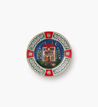 Tracy & Co Porcelain Dessert Plate Set - Christmas Carols