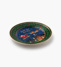 Tracy & Co Porcelain Dessert Plate Set - Christmas Carols