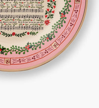 Tracy & Co Porcelain Dessert Plate Set - Christmas Carols