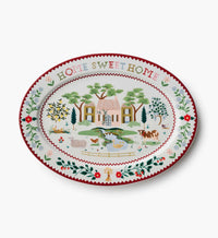 Tracy & Co Large Porcelain Serving Platter - Home Sweet Home