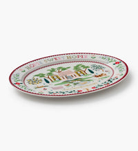 Tracy & Co Large Porcelain Serving Platter - Home Sweet Home