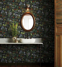 Tracy & Co Juniper Forest Wallpaper - Black