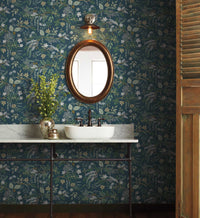 Tracy & Co Juniper Forest Peel & Stick Wallpaper - Evergreen