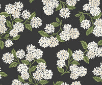 Tracy & Co Hydrangea Peel & Stick Wallpaper - Black & White