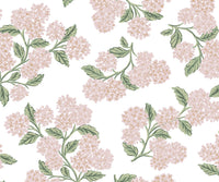 Tracy & Co Hydrangea Peel & Stick Wallpaper - Pink & White
