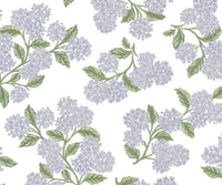 Tracy & Co Hydrangea Peel & Stick Wallpaper - Lilac & White