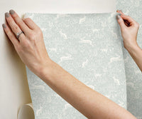 Tracy & Co Fable Peel & Stick Wallpaper - Mineral