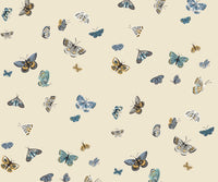 Tracy & Co Butterfly House Peel & Stick Wallpaper - Linen
