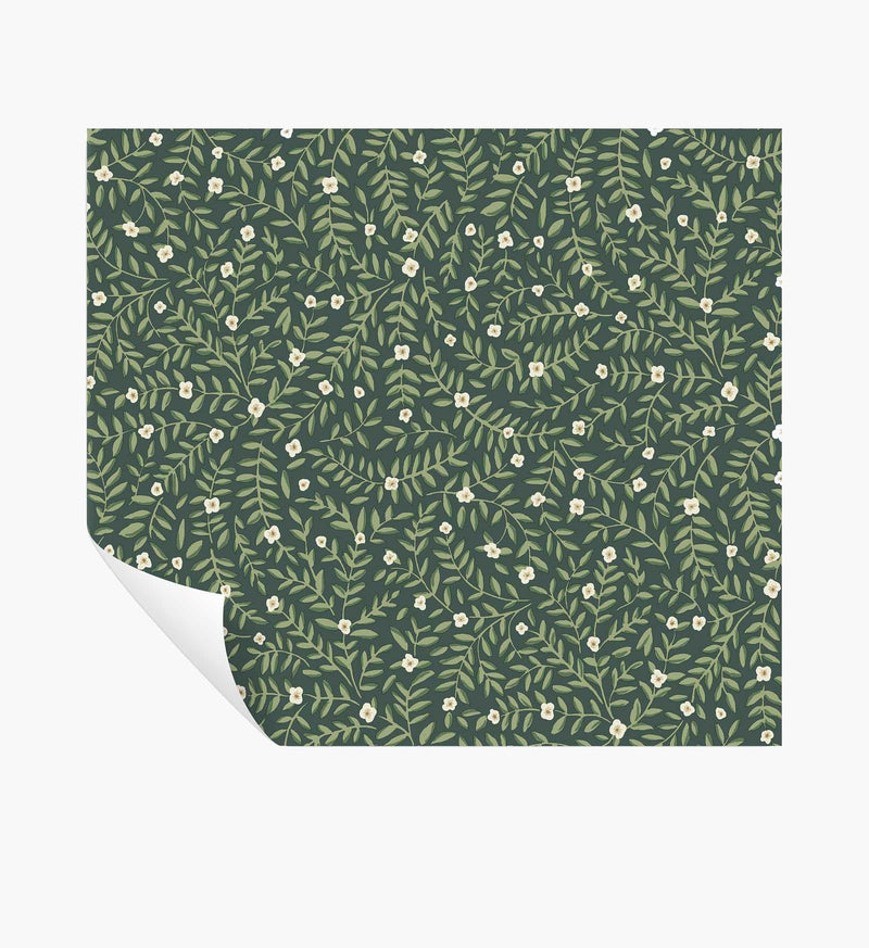 Tracy & Co Elodie Peel & Stick Wallpaper - Emerald