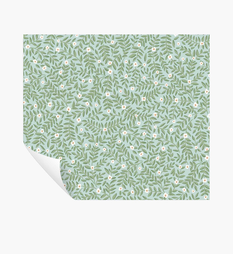 Tracy & Co Elodie Peel & Stick Wallpaper - Light Blue